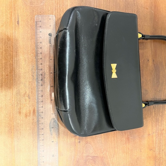 Vintage Prestige Lambskin Top Handle Handbag - Picture 9 of 10